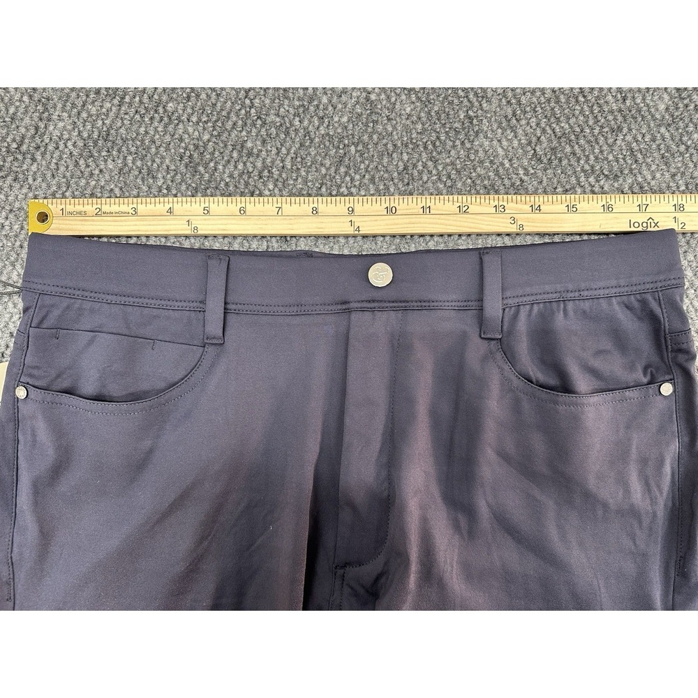 Collars & Co Men's 36x30 CEO Tech Pull On Pants Chino Navy Blue Stretch - New - Picture 10 of 14